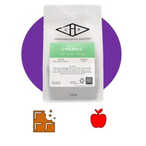 Organic Coffee Blend with tasting notes