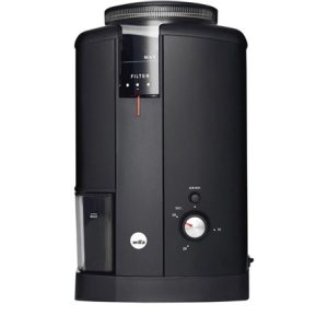 Black electric coffee grinder